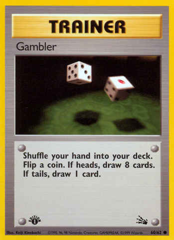Jugador (60/62) [Fossil 1.ª edición] 