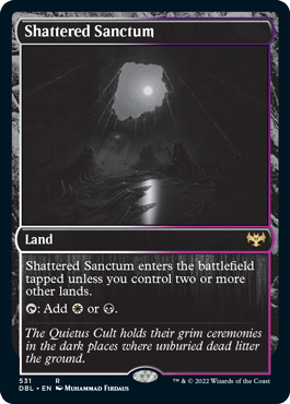 Santuario destrozado [Innistrad: función doble] 