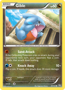 Gible (87/124) [Blanco y negro: Dragones exaltados] 