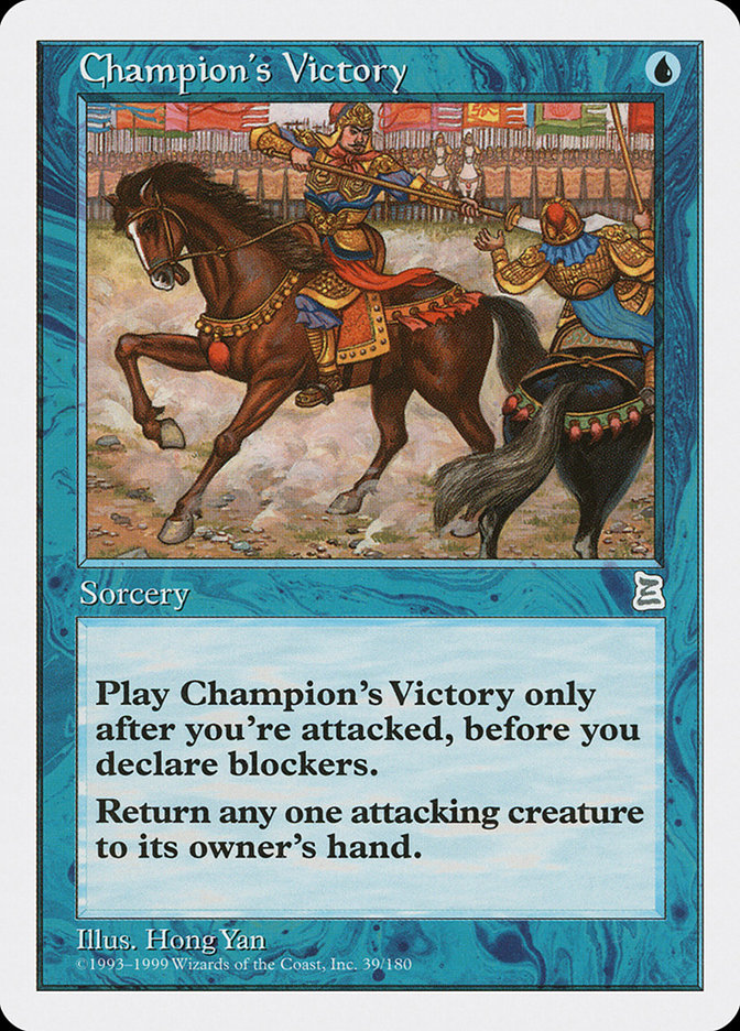 Victoria del Campeón [Portal Tres Reinos] 