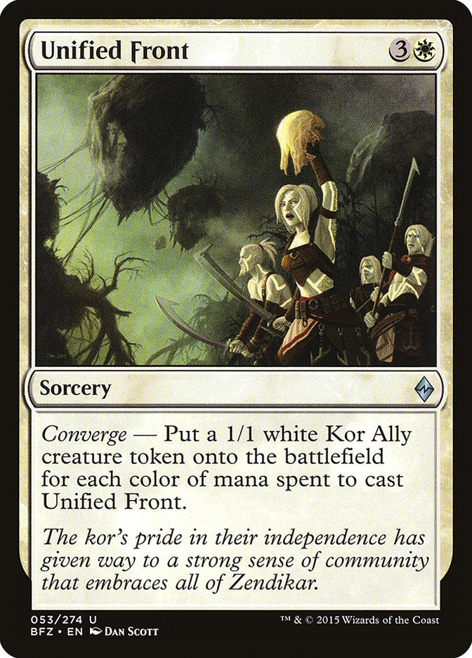Frente Unificado [Batalla por Zendikar] 