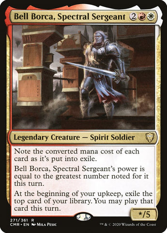 Bell Borca, sargento espectral [Comandante Legends] 