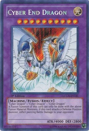 Dragón Cyber ​​End [LCGX-EN181] Secreto Raro 