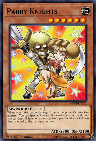 Parry Knights [MP18-EN061] Impresión breve 