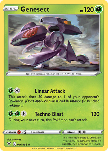 Genesect (016/185) [Espada y escudo: voltaje vivo] 