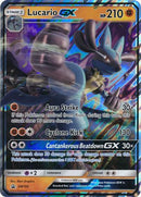 Lucario GX (SM100) (Tarjeta Jumbo) [Sol y Luna: Promociones Black Star] 