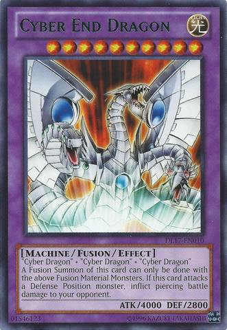 Dragón Cyber ​​End (Verde) [DL17-EN010] Raro 