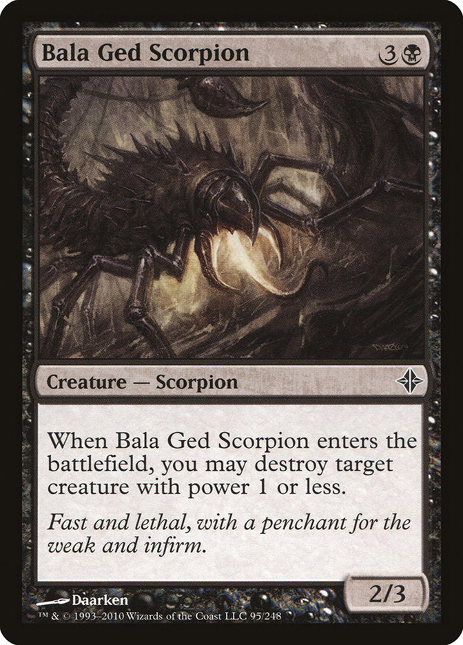 Bala Ged Scorpion [El ascenso de los Eldrazi] 