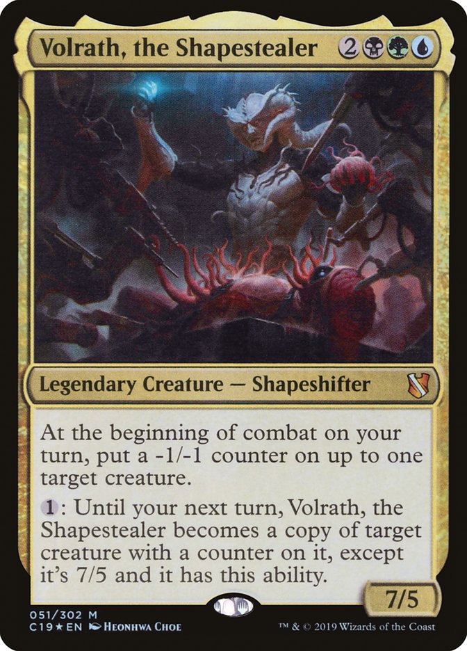 Volrath, el ladrón de formas [Commander 2019] 