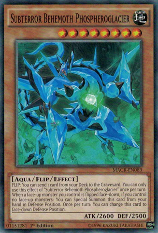 Fosferoglaciar gigante subterrorista [MACR-EN083] Común 