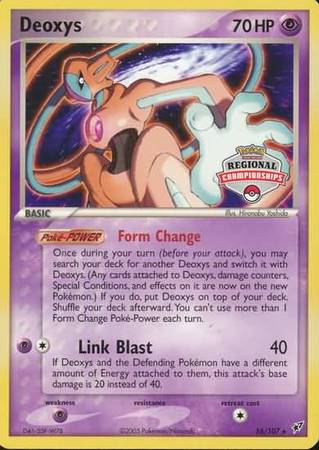 Deoxys (16/107) (Promoción del campeonato) [EX: Deoxys] 