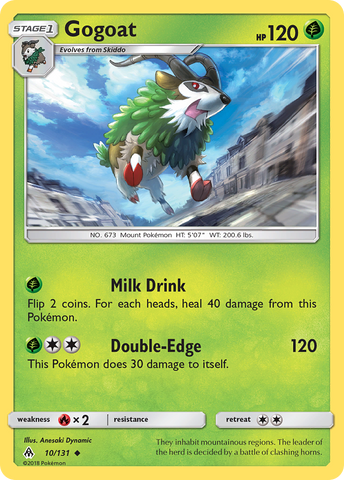 Gogoat (10/131) [Sol y Luna: Luz Prohibida] 