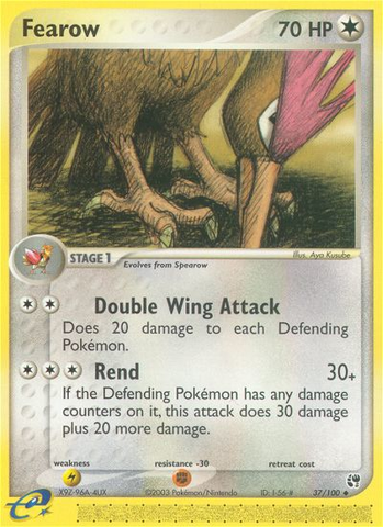 Fearow (37/100) [EX: Tormenta de arena] 