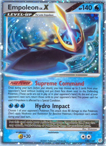 Empoleon LV.X (120/130) [Diamante y perla: conjunto básico] 