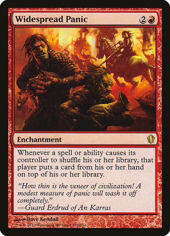 Pánico generalizado [Commander 2013] 
