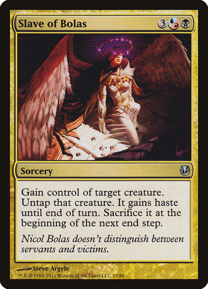 Esclavo de Bolas [Mazos de duelo: Ajani contra Nicol Bolas] 
