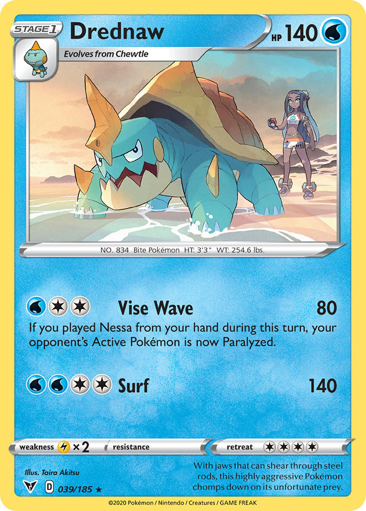 Drednaw (039/185) [Espada y escudo: voltaje vivo] 