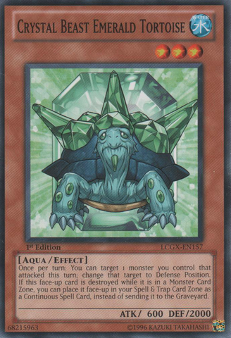 Tortuga Esmeralda Bestia de Cristal [LCGX-EN157] Común 