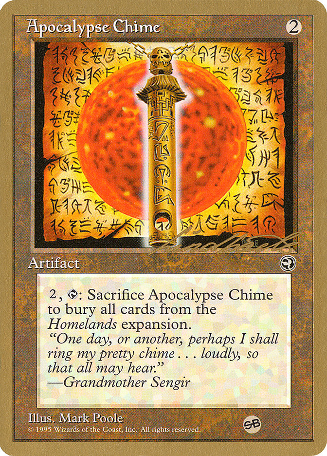 Apocalypse Chime (Leon Lindback) (SB) [Conjunto de coleccionista Pro Tour] 