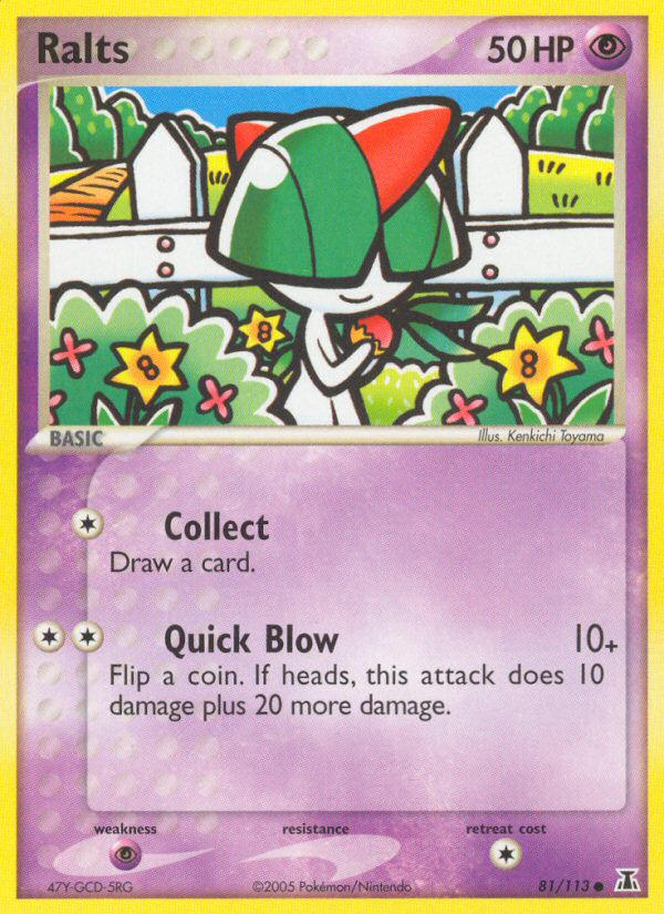 Ralts (81/113) [EX: Especies delta] 
