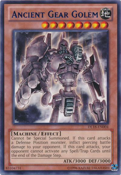 Golem de engranaje antiguo (púrpura) [DL18-EN004] Raro 