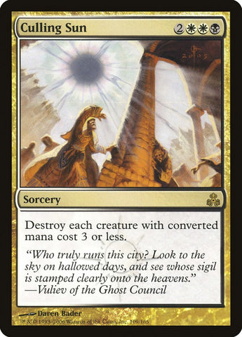 Sol sacrificador [Pacto entre gremios] 