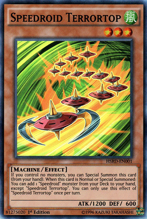 Speedroid Terrortop [HSRD-EN001] Súper Raro 