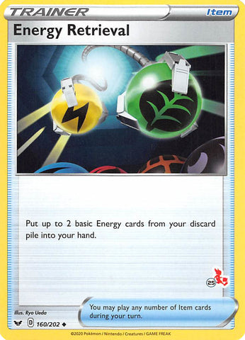 Recuperación de energía (160/202) (Sello de Cinderace n.° 25) [Battle Academy 2022] 