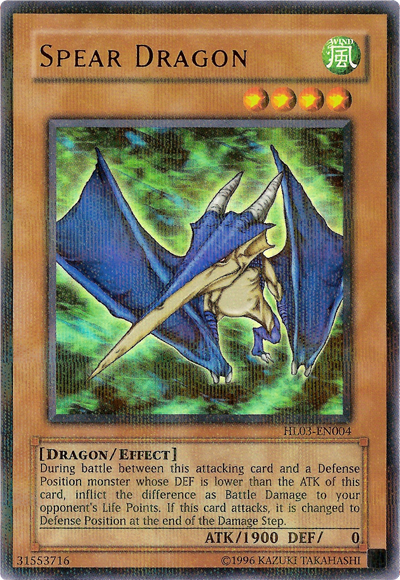 Dragón Lanza [HL03-EN004] Paralelo Raro 