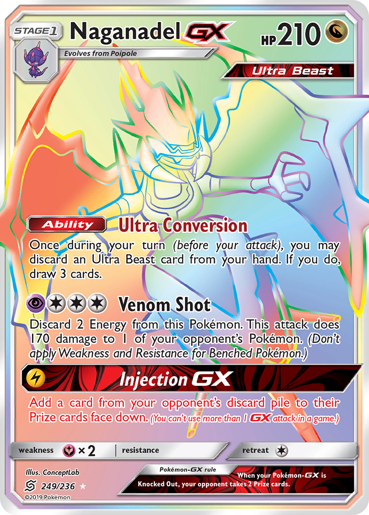 Naganadel GX (249/236) [Sol y Luna: Mentes unificadas] 