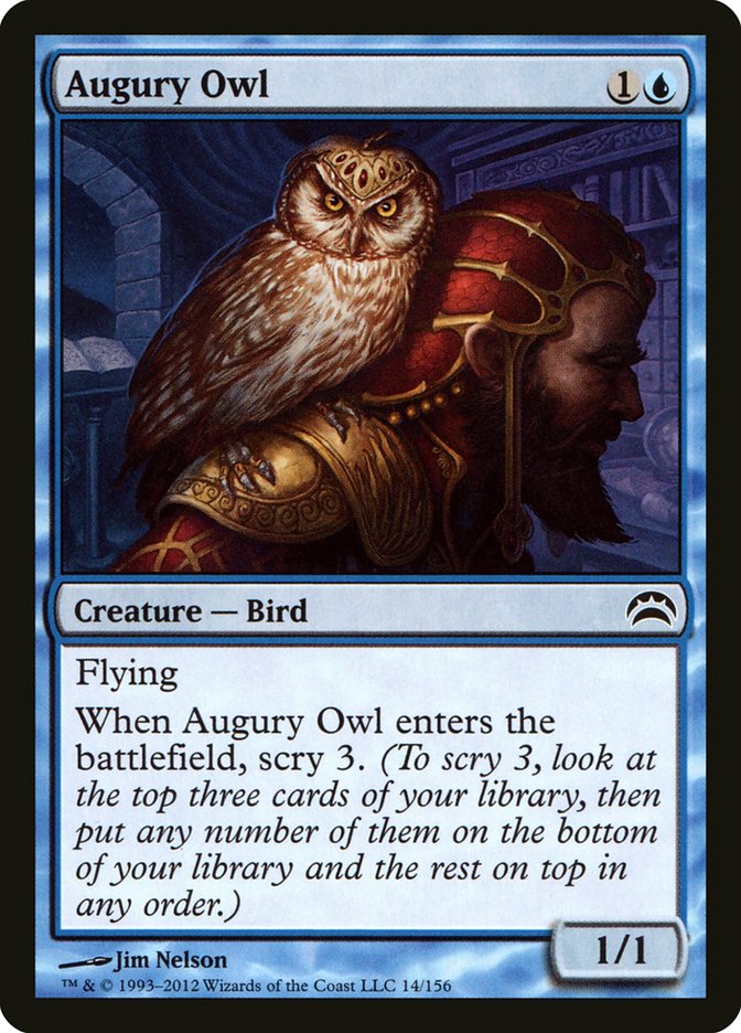 Búho augurio [Planechase 2012] 