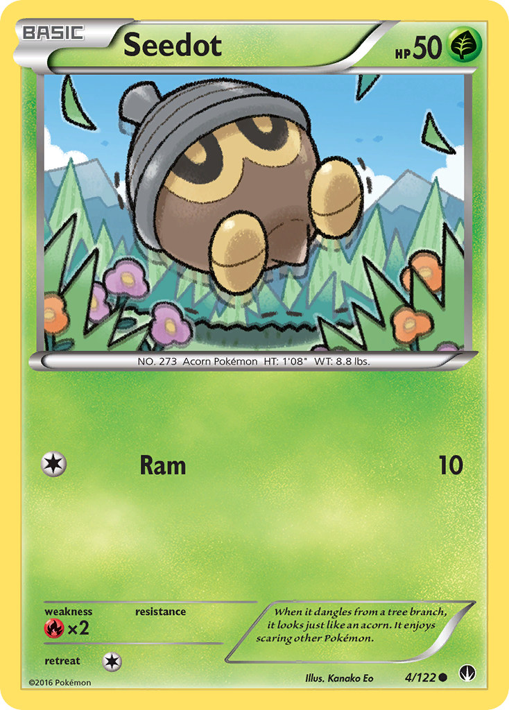 Seedot (4/122) [XY: Punto de ruptura] 