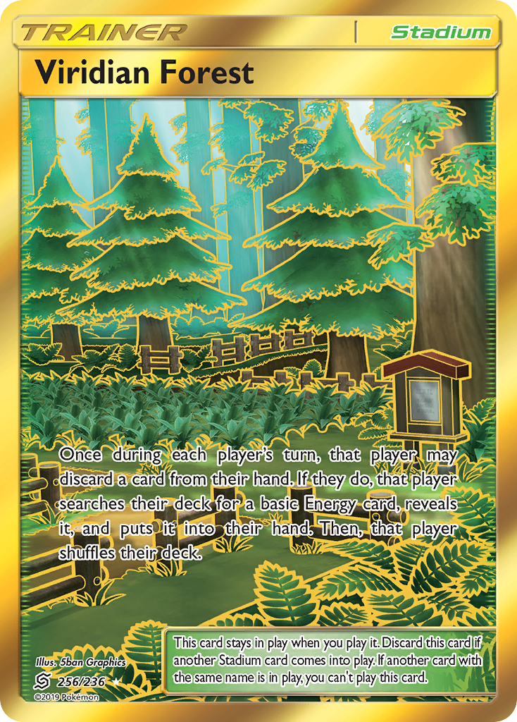 Bosque Viridian (256/236) [Sol y Luna: Mentes Unificadas] 