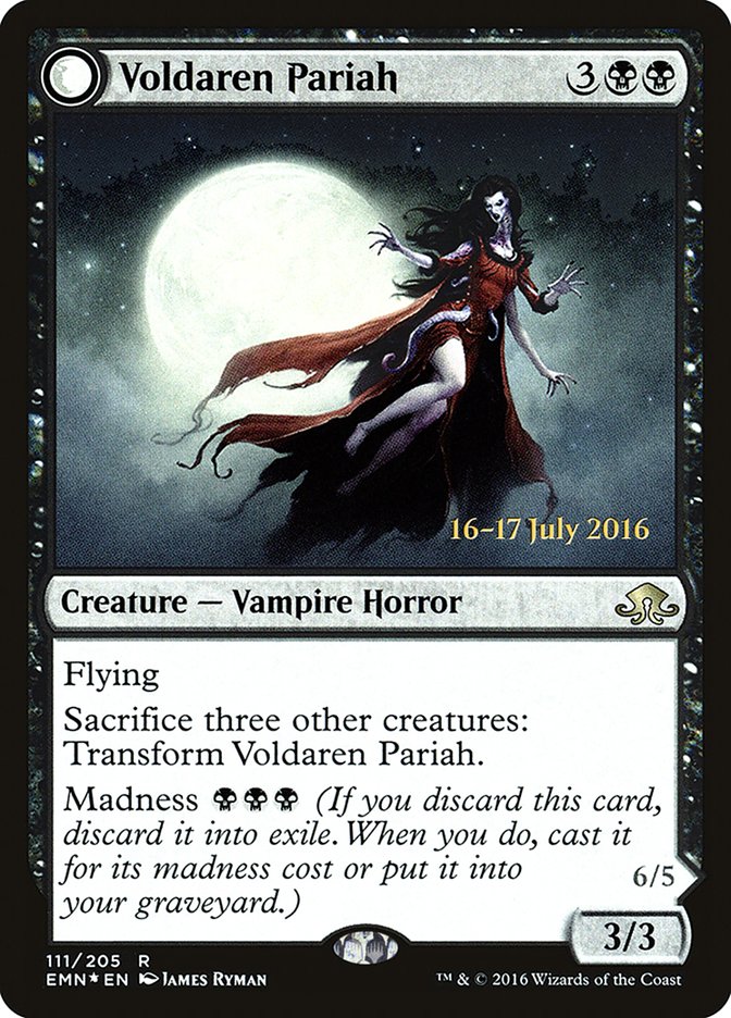 Voldaren Pariah // Abolisher of Bloodlines [Promociones de presentación de Eldritch Moon] 