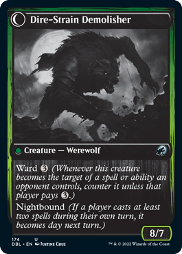 Burly Breaker // Demoledor de tensión terrible [Innistrad: función doble] 