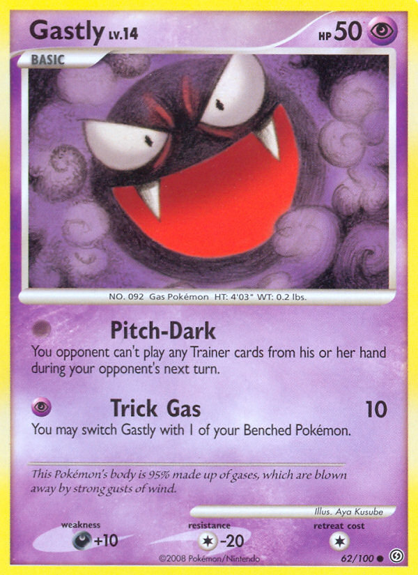 Gastly (62/100) [Diamante y Perla: Stormfront] 