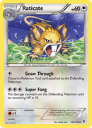 Raticate (105/149) [Blanco y negro: Límites cruzados] 