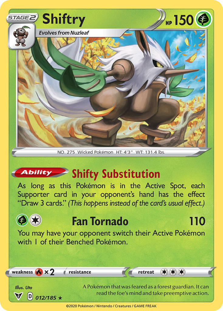 Shiftry (012/185) [Espada y escudo: voltaje vivo] 