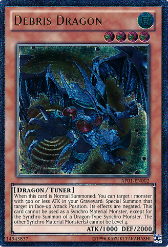 Dragón de escombros [AP01-EN002] Último Raro 