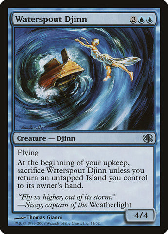 Waterspout Djinn [Mazos de duelo: Jace contra Chandra] 