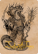 Tarjeta artística de Sivriss, Nightmare Speaker (51) (Firma estampada en oro) [Commander Legends: Battle for Baldur's Gate Art Series] 