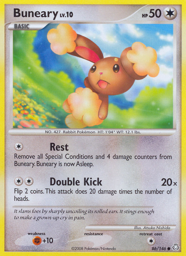 Buneary (86/146) [Diamante y Perla: Leyendas despiertas] 