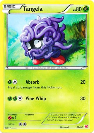 Tangela (26/30) [XY: Kit de entrenador 2 - Latias] 