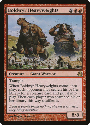 Pesos pesados ​​de Boldwyr [Morningtide] 