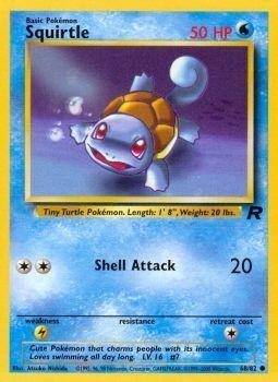 Squirtle (68/82) [Equipo Rocket Ilimitado] 