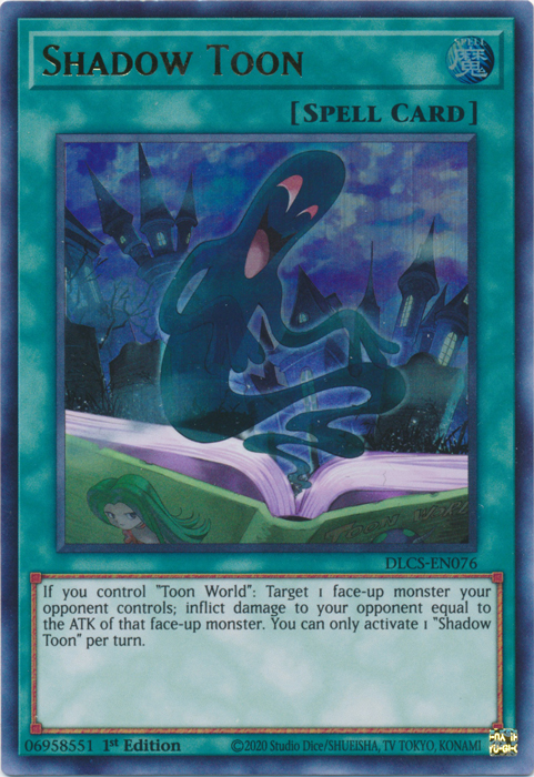 Dibujos animados de sombras [DLCS-EN076] Ultra raro 