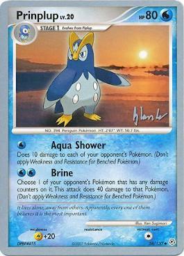 Prinplup LV.20 (58/130) (Empotech - Dylan Lefavour) [Campeonato del Mundo 2008] 