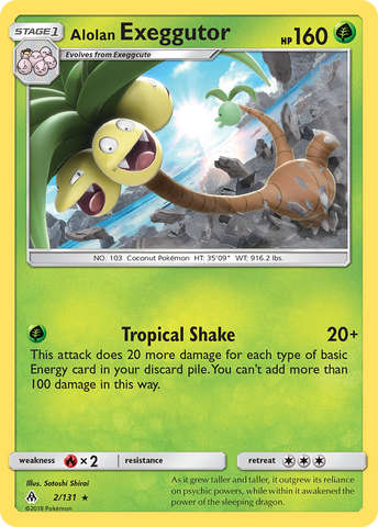 Alolan Exeggutor (2/131) [Sol y Luna: Luz Prohibida] 