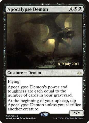 Apocalypse Demon [Promociones de presentación de la hora de la devastación] 