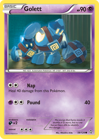 Golett (58/124) [Blanco y Negro: Dragones exaltados] 